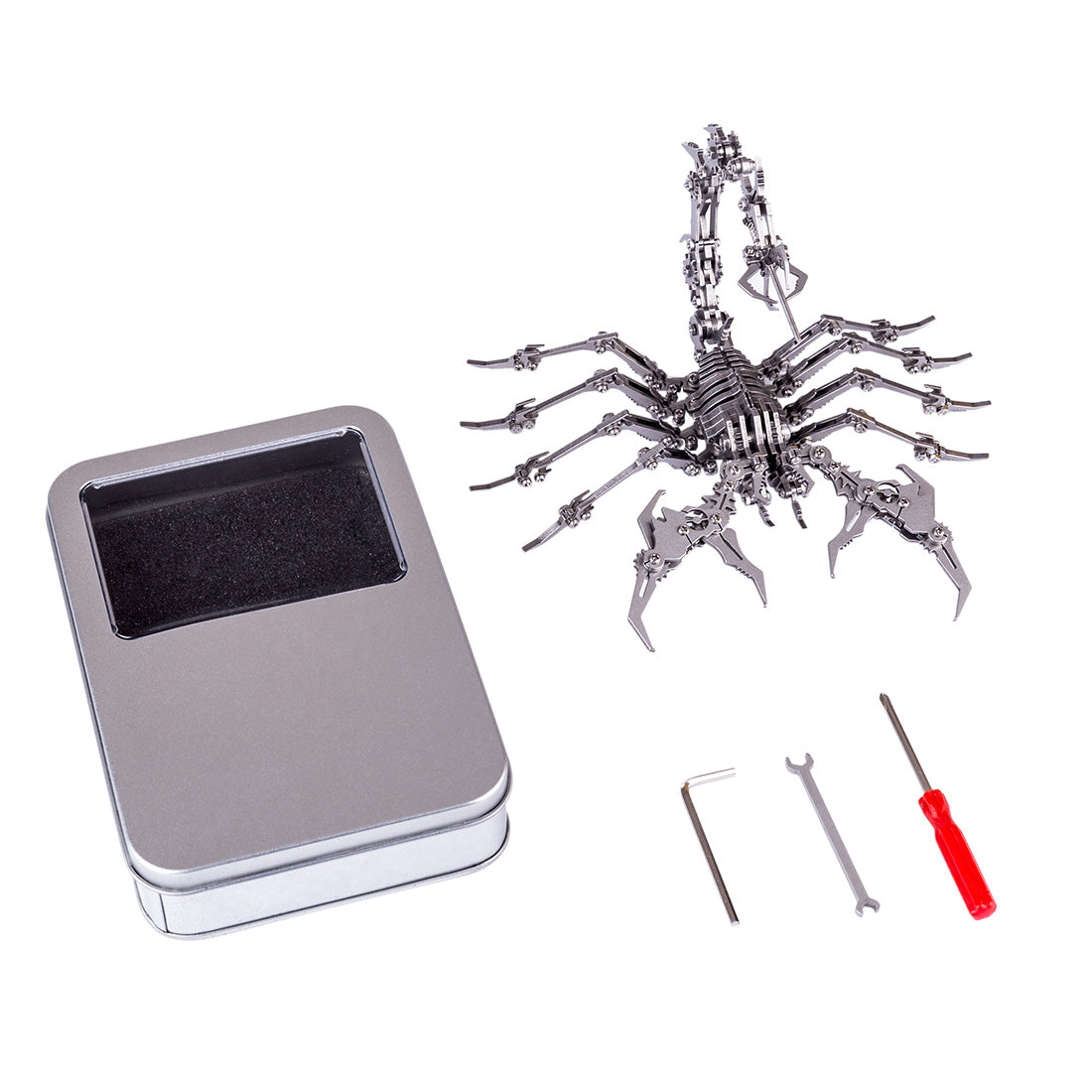 Detachable Scorpion King 3D Stainless Steel DIY Assembly Model Puzzle Jigsaw