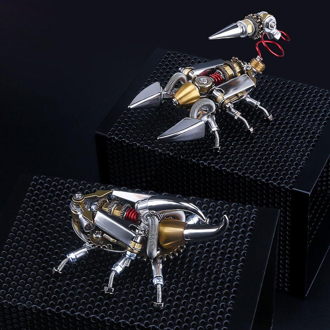 DIY Metal 3D Assembly Armor Scorpion Mecha Puzzle Model Kit