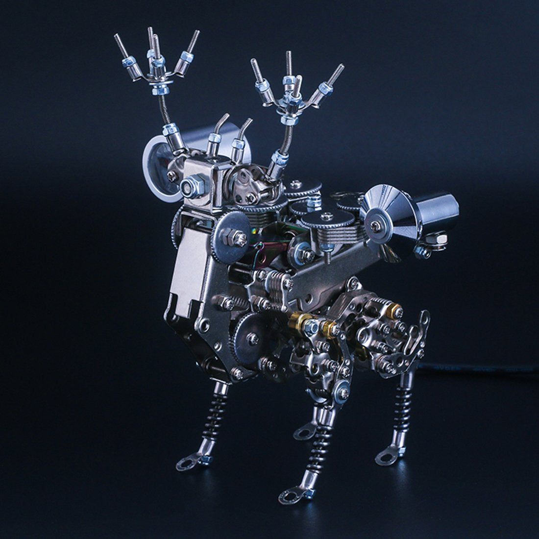 DIY Metal Assembly Speaker 3D Phantom Deer Model Puzzle Kits