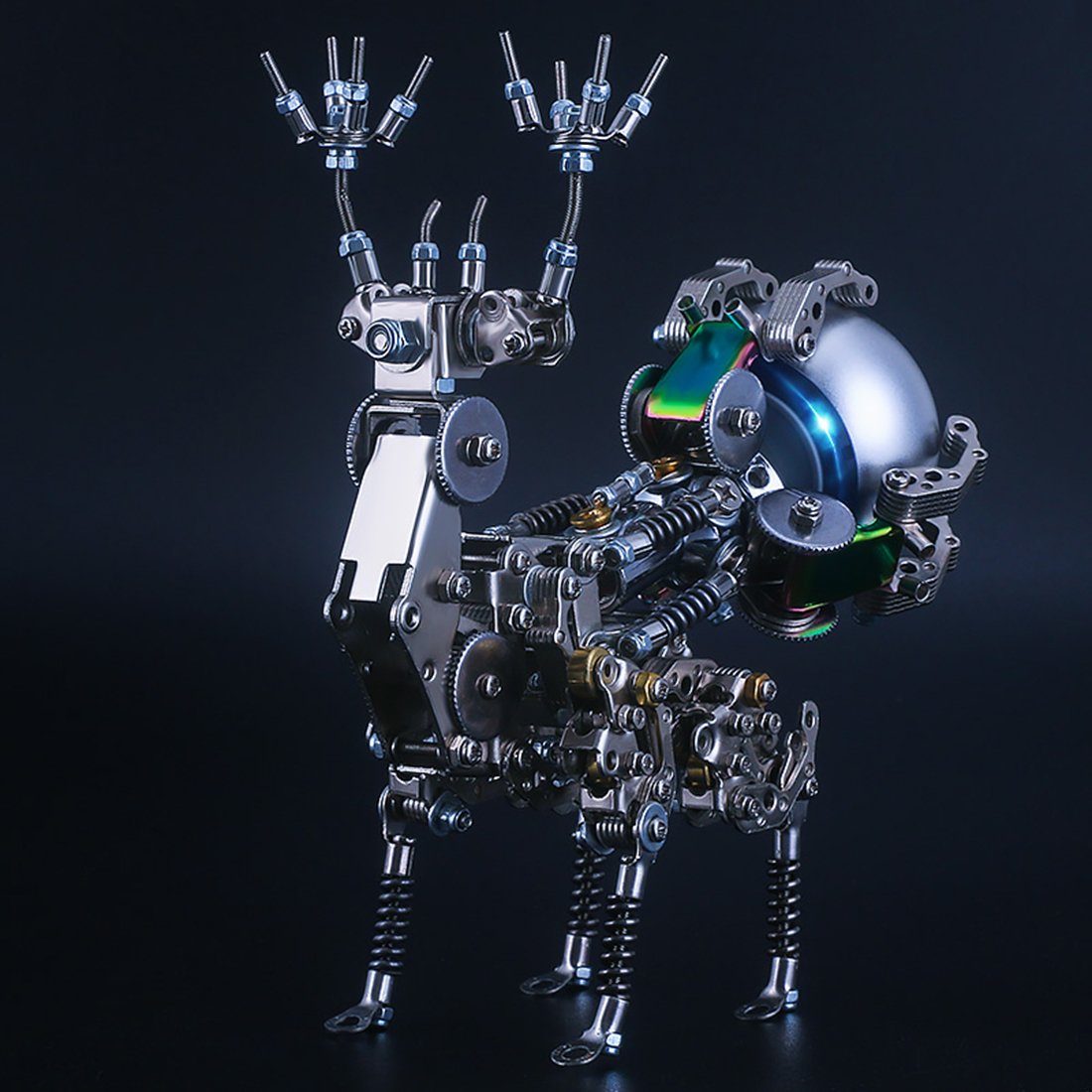DIY Metal Assembly Speaker 3D Phantom Deer Model Puzzle Kits