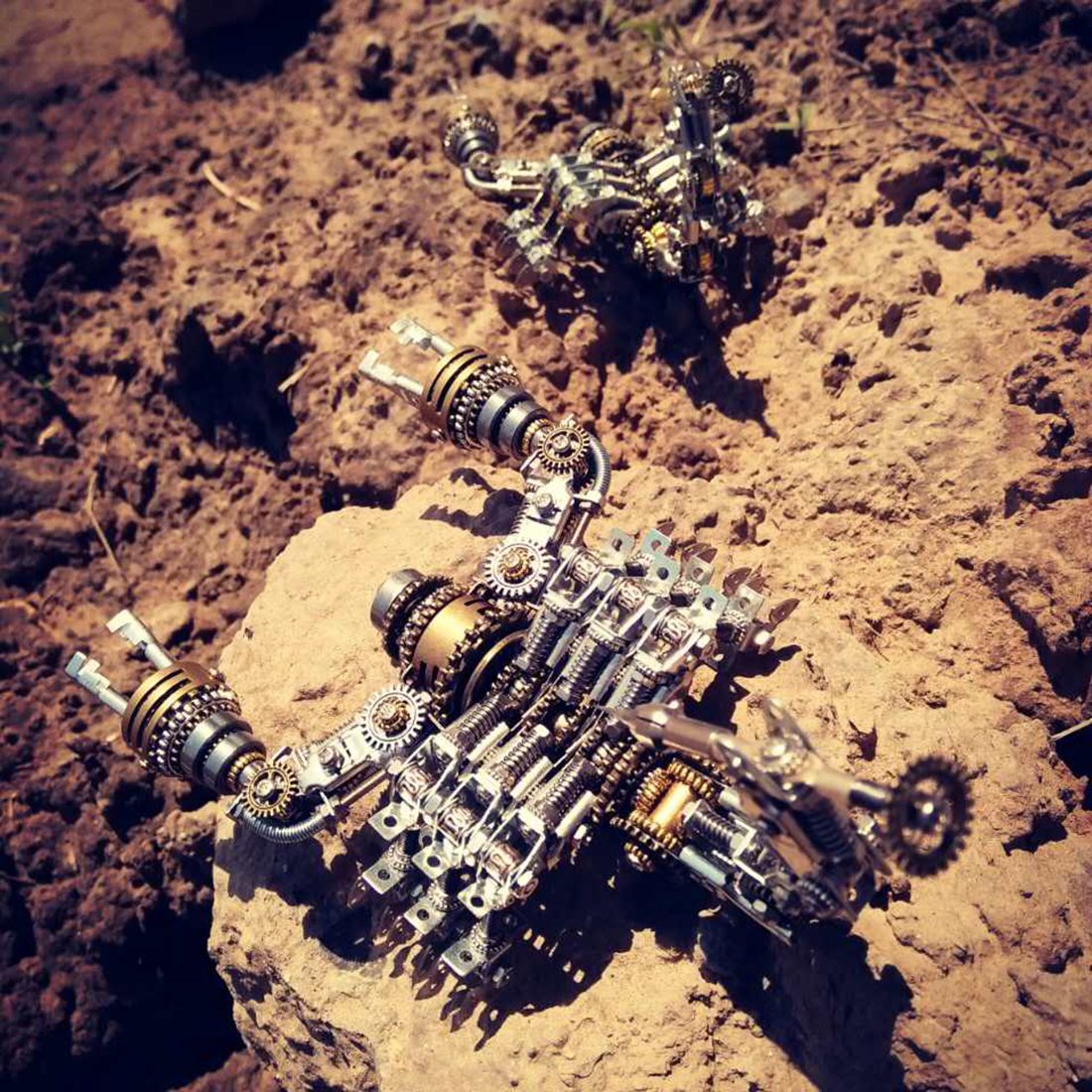 DIY Metal Assembly Giant Scorpion Model Puzzle Toy