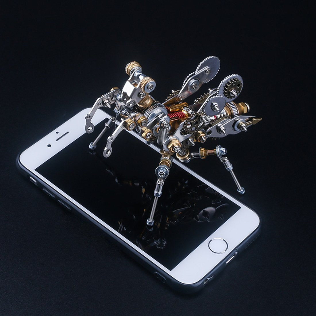 DIY Metal Mechanical Prayer Mantis Insect Puzzle 3D Assembly Model Kit
