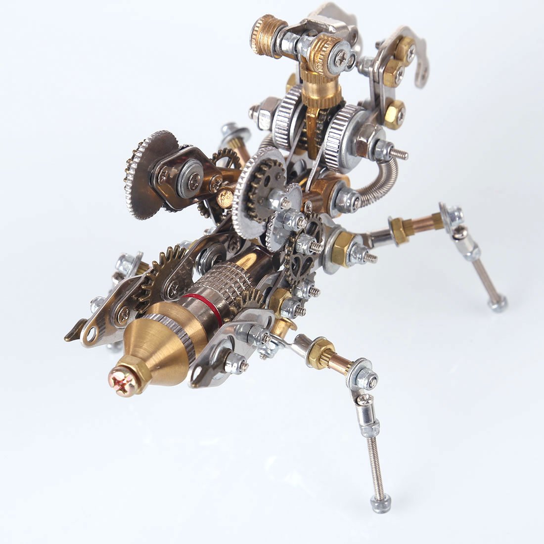 DIY Metal Mechanical Prayer Mantis Insect Puzzle 3D Assembly Model Kit