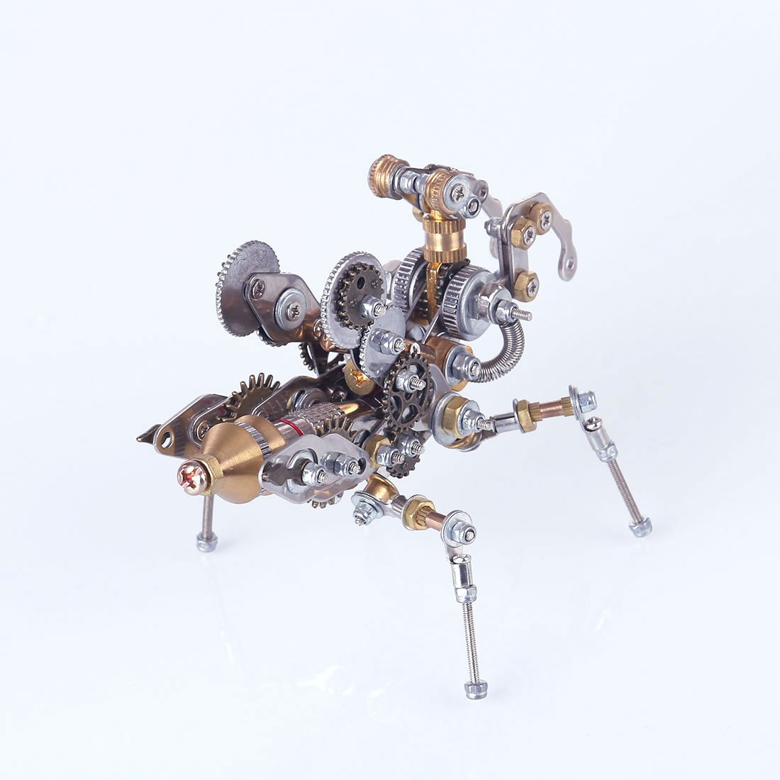 DIY Metal Mechanical Prayer Mantis Insect Puzzle 3D Assembly Model Kit