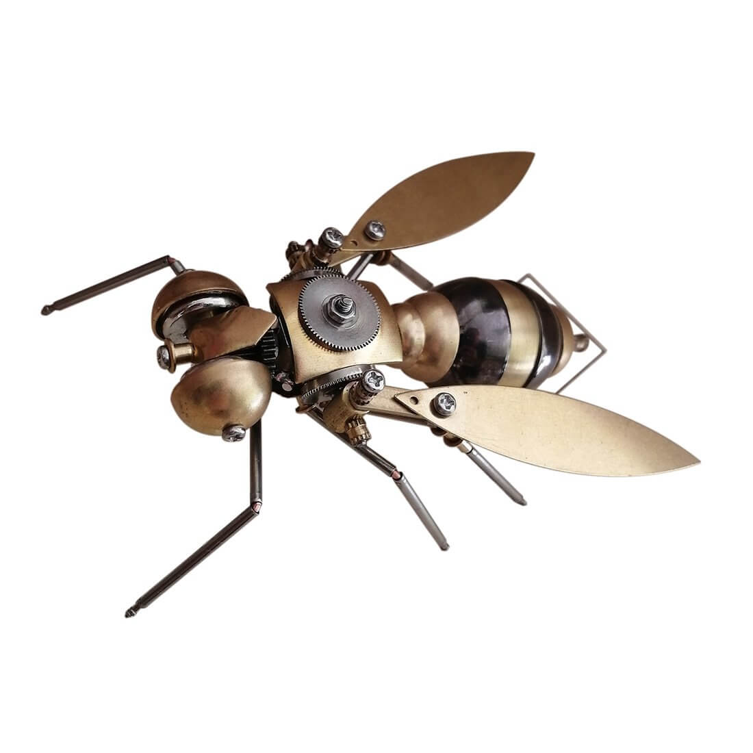 3d Metal Mechanical Insect Model Mecha Mantis Scorpion Bee