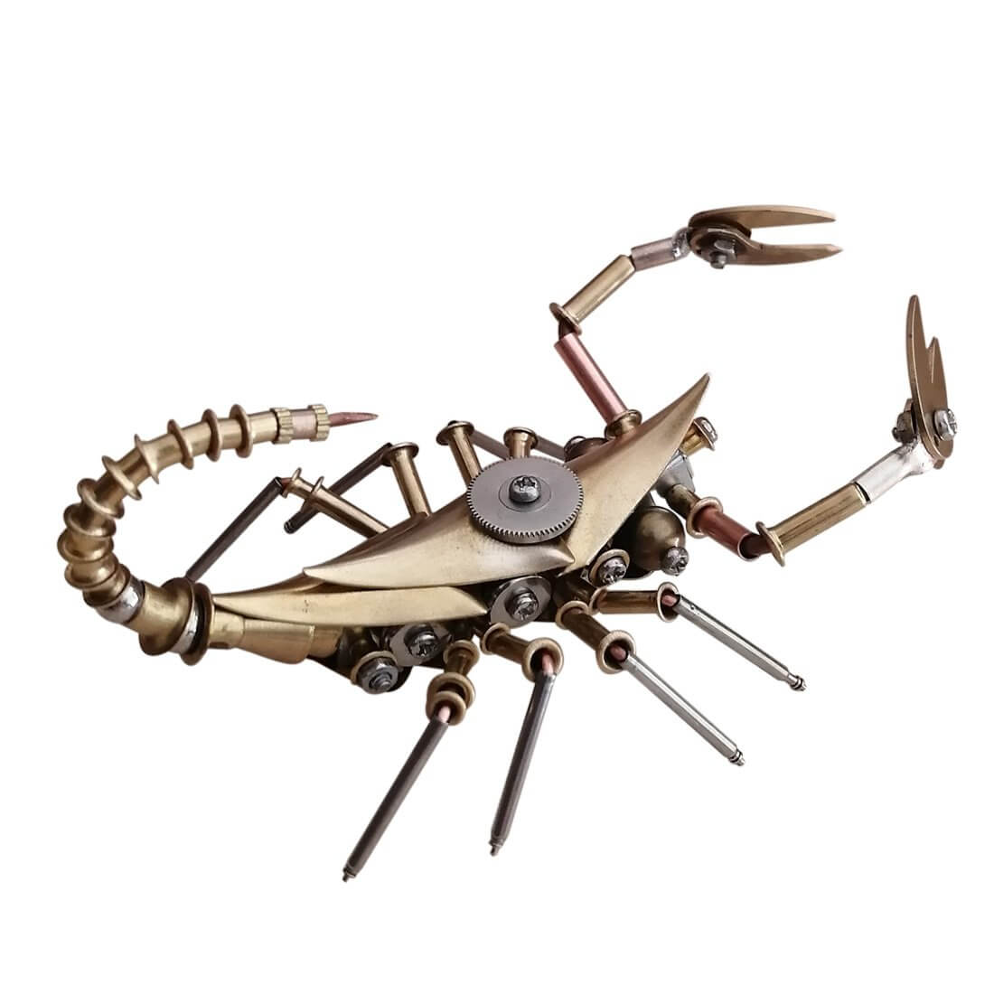 3d Metal Mechanical Insect Model Mecha Mantis Scorpion Bee