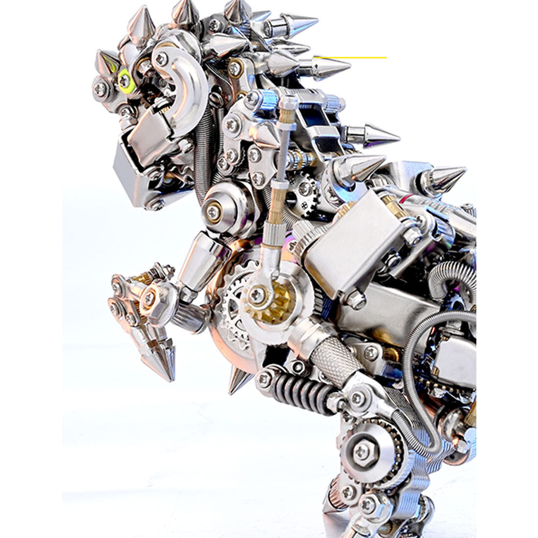 Miniature T Rex Dinosaur Cyberpunk 3D Metal Puzzes for Adults 1110+PCS