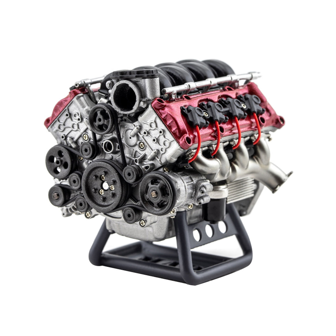 مجموعة بناء نموذج محرك V8 نموذج محرك كهربائي RC
