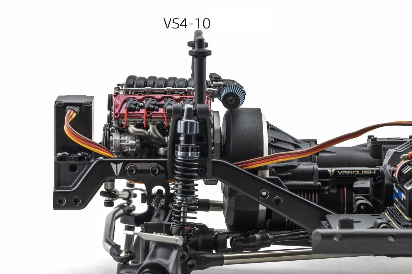 مجموعة بناء نموذج محرك V8 نموذج محرك كهربائي RC
