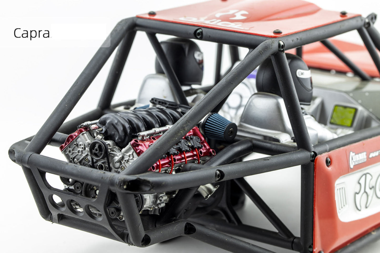 مجموعة بناء نموذج محرك V8 نموذج محرك كهربائي RC