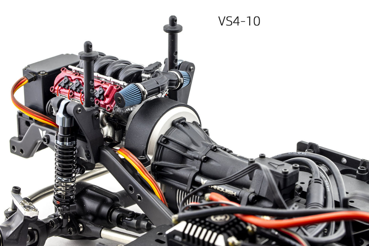 مجموعة بناء نموذج محرك V8 نموذج محرك كهربائي RC