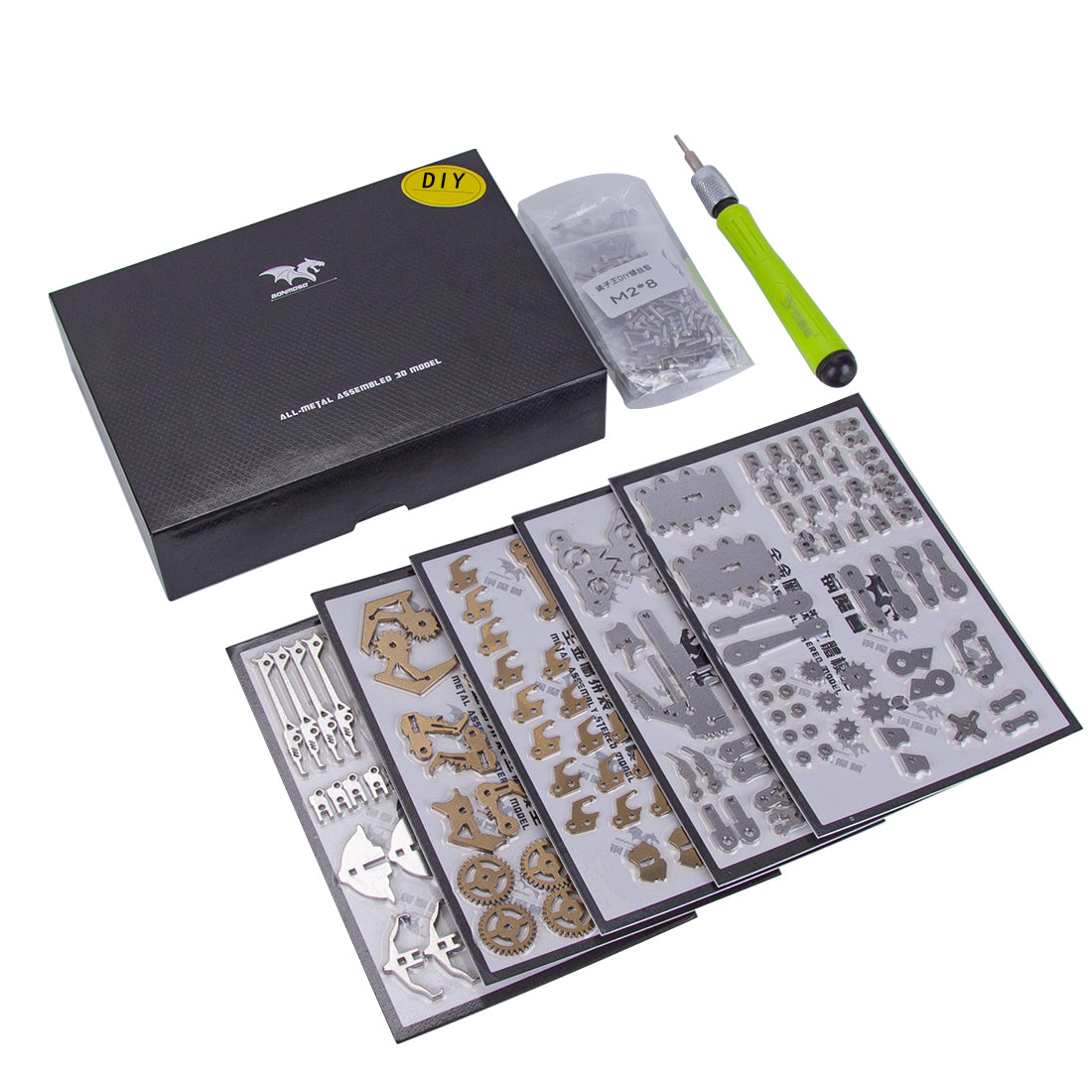 Detachable Scorpion King 3D Stainless Steel DIY Assembly Model Puzzle Jigsaw