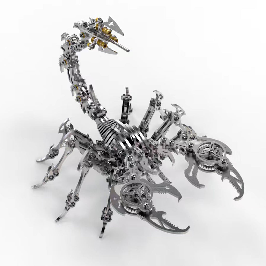 Detachable Scorpion King 3D Stainless Steel DIY Assembly Model Puzzle Jigsaw