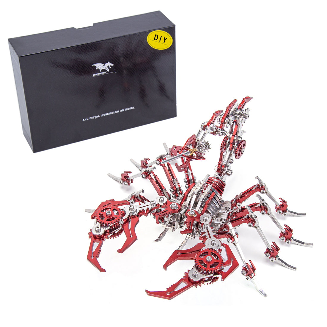 Detachable Scorpion King 3D Stainless Steel DIY Assembly Model Puzzle Jigsaw