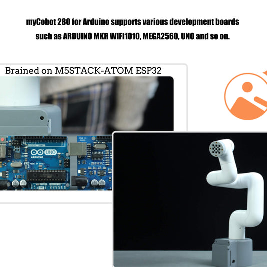 Elephant Robotics myCobot 280 for Arduino 6 DOF Collaborative Robot (for Arduino  Version)