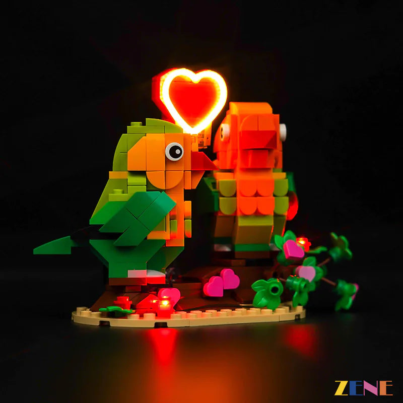 Kit de iluminación para agapornis de San Valentín n.° 40522
