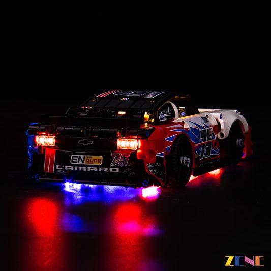 Kit de luces para LEGO NASCAR Next Gen Chevrolet Camaro ZL1 n.° 42153