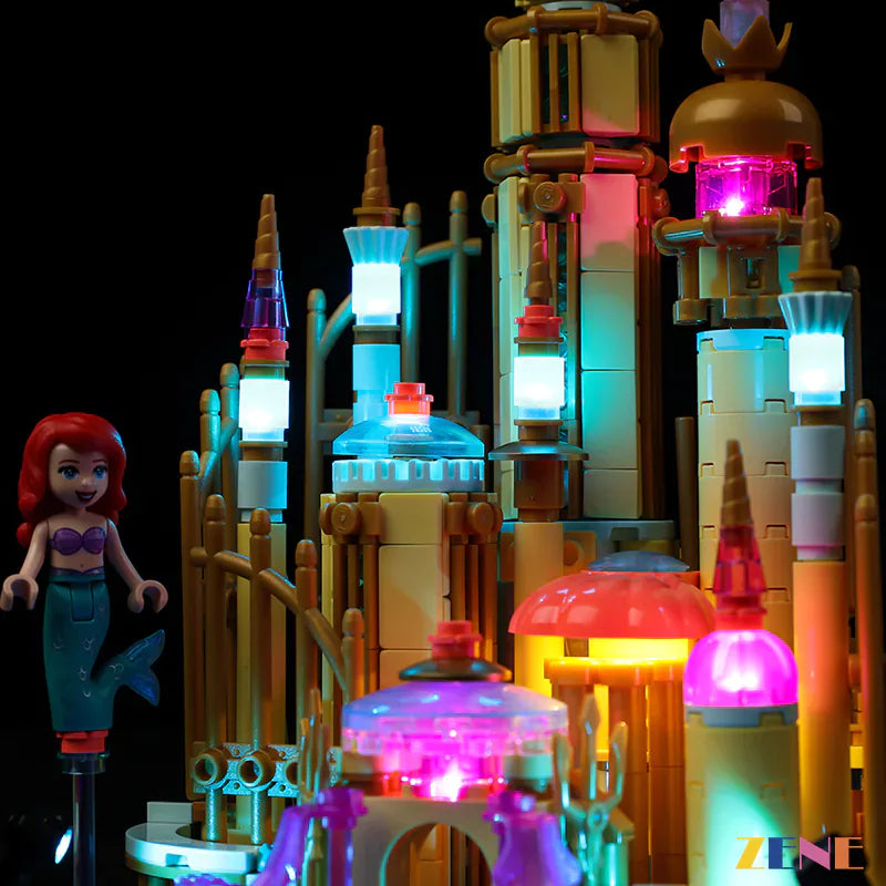 Light Kit for LEGO Mini Disney Ariel Castle #40708