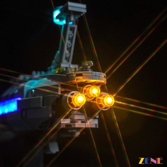 Kit de iluminación para LEGO Invisible Hand Star Wars n.° 75377