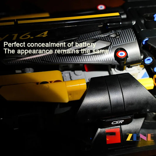 Kit de funciones de potencia LEGO Bugatti Bolide #42151 Motor