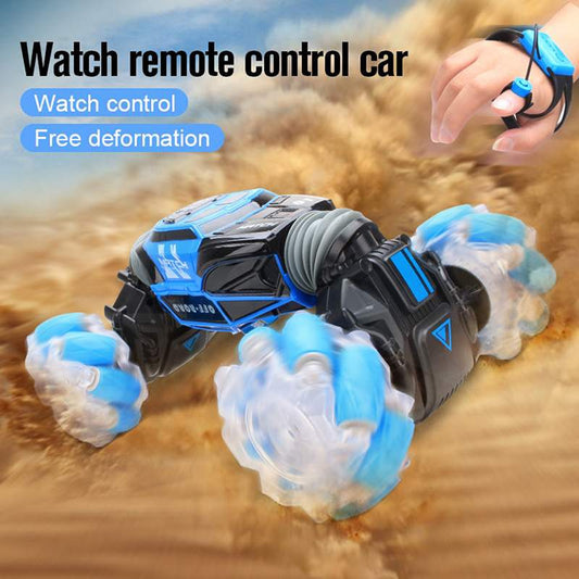 سيارة 4WD RC Stunt Car Watch مع تحكم بالإيماءات وسيارة كهربائية قابلة للتشوه RC Drift Toy مع إضاءة LED