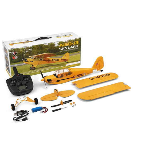 Avión RC WLtoys A160-J 5CH RC Avión 3D/6G 1406 Motor sin escobillas Avión fijo para exteriores Planeador Juguetes