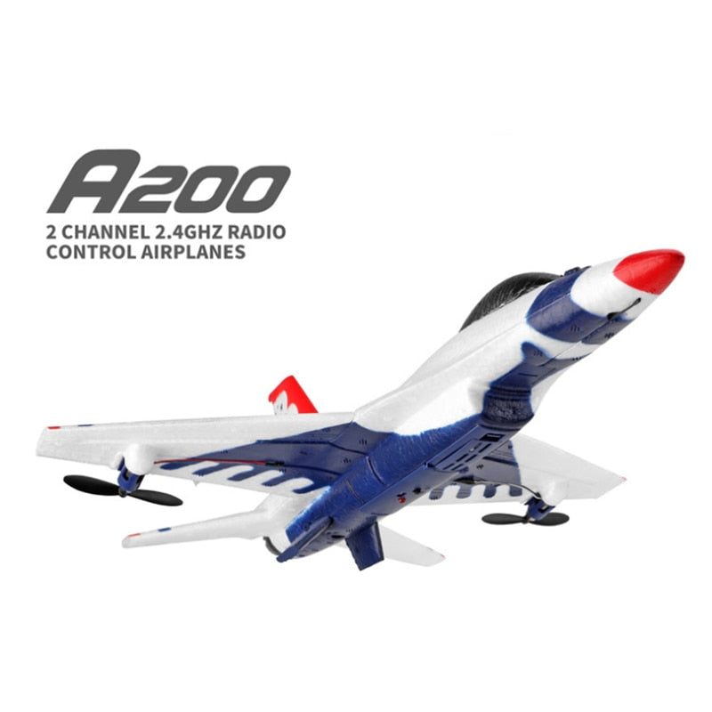 RC Plane WLtoys A200 F-16b 2.4g 2CH Fixed-wing Epp RC Airplane Outdoor Glider Toys