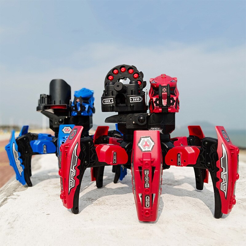 RC Hexapod Combat Robot Electric Bionic Six Legged Intelligent Spider Star Warrior Boys' Toys
