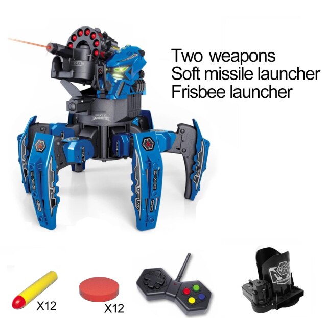 RC Hexapod Combat Robot Electric Bionic Six Legged Intelligent Spider Star Warrior Boys' Toys