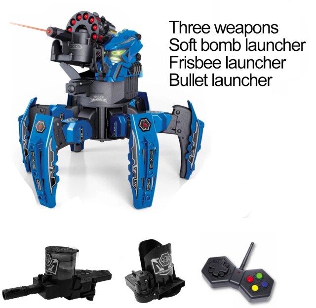 RC Hexapod Combat Robot Electric Bionic Six Legged Intelligent Spider Star Warrior Boys' Toys