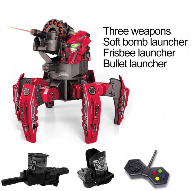 RC Hexapod Combat Robot Electric Bionic Six Legged Intelligent Spider Star Warrior Boys' Toys