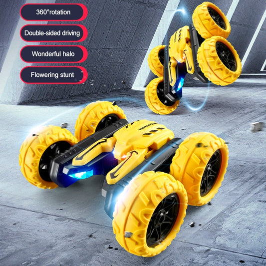 Coche acrobático teledirigido 4x4 todoterreno de 2,4 GHz con giro bilateral de alta velocidad