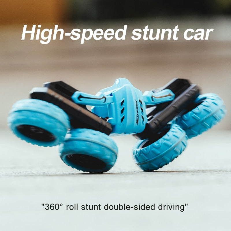 RC Stunt Car 4WD Off Road Car 2.4Ghz High Speed Bilateral Flip RC Car Toy