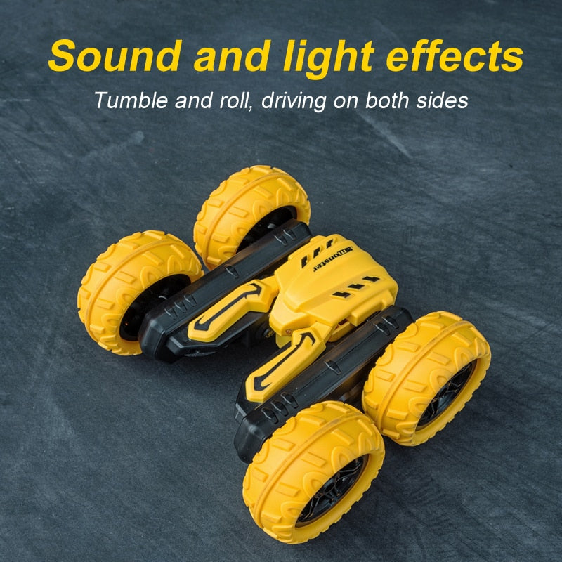 RC Stunt Car 4WD Off Road Car 2.4Ghz High Speed Bilateral Flip RC Car Toy