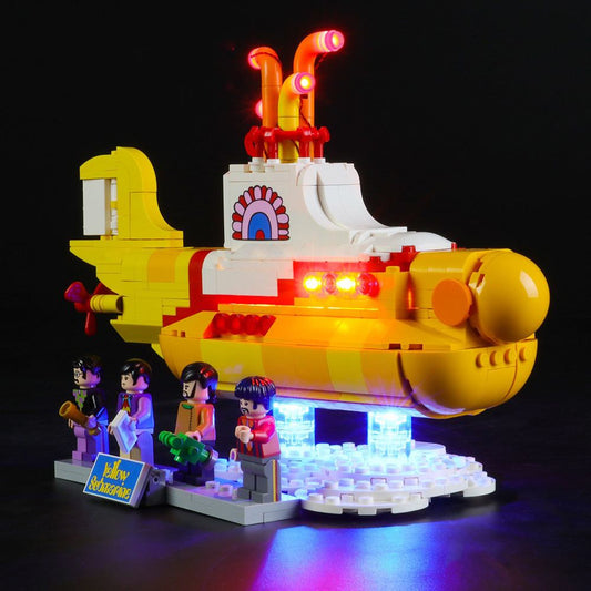 Kit de iluminación LEGO Yellow Submarine n.° 21306