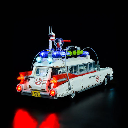 Kit de luces para LEGO Ghost Busters ECTO-1 n.° 10274 Halloween