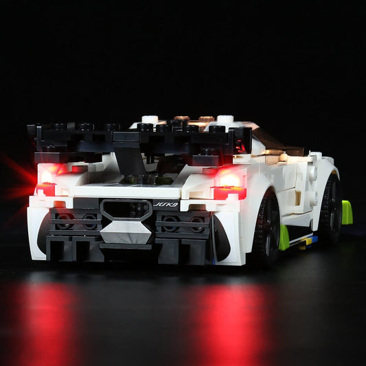 Kit de iluminación LEGO Koenigsegg Jesko n.° 76900