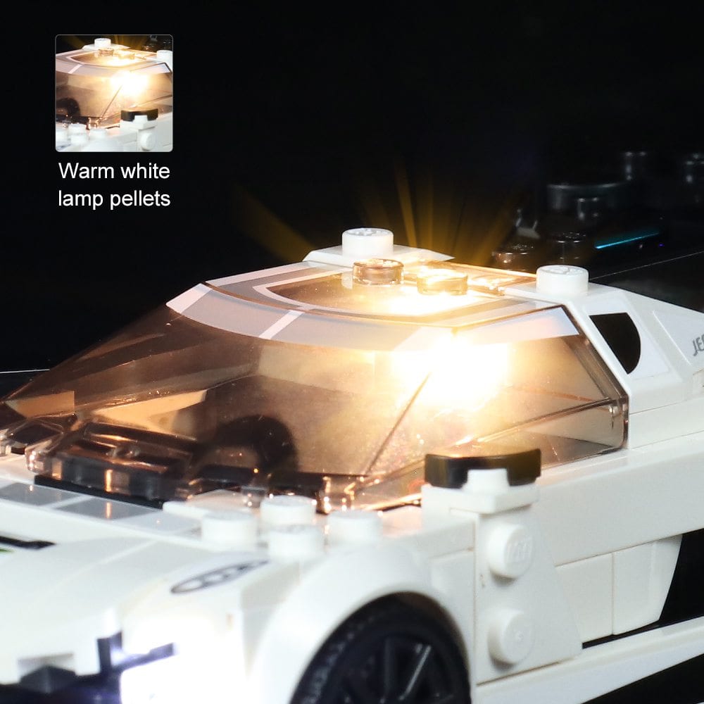 LEGO Koenigsegg Jesko #76900 Light Kit