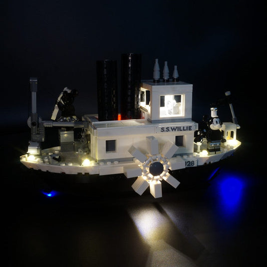 Kit de iluminación LEGO Ideas Steamboat Willie n.° 21317