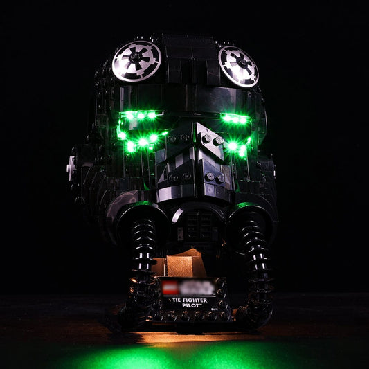 Kit de iluminación para casco de piloto de caza TIE LEGO n.° 75274