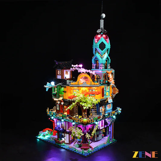 Kit de iluminación LEGO NINJAGO City Gardens n.° 71741