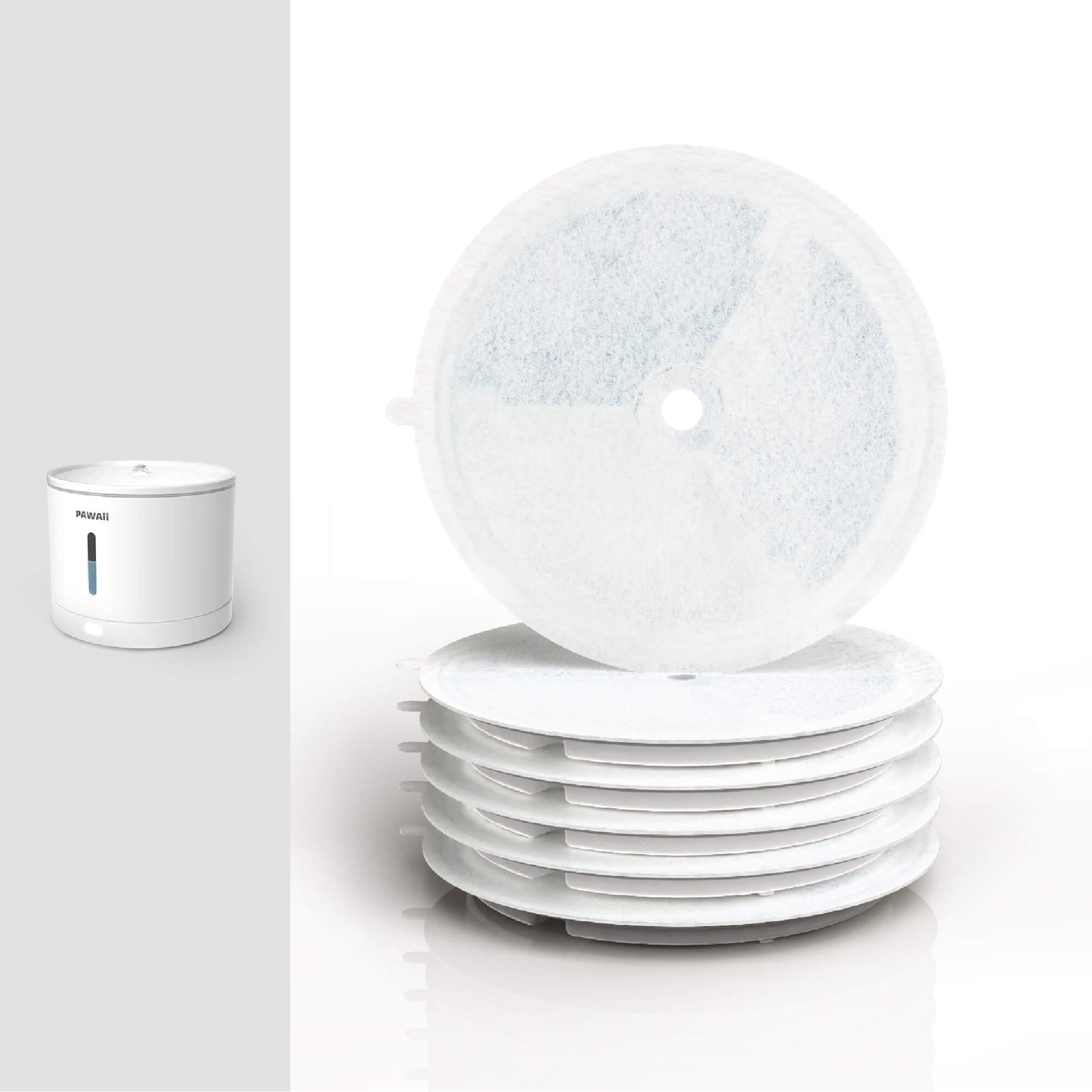FunFlow UV Sterilization Pet Water Fountain Filter Units