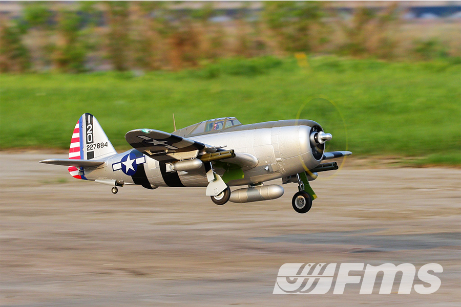 FMS 1500mm P-47 Thunderbolt Bonnie PNP w/o Reflex
