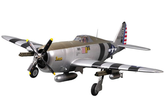 طائرة FMS P-47 Thunderbolt Bonnie PNP مقاس 1500 مم بدون عاكس