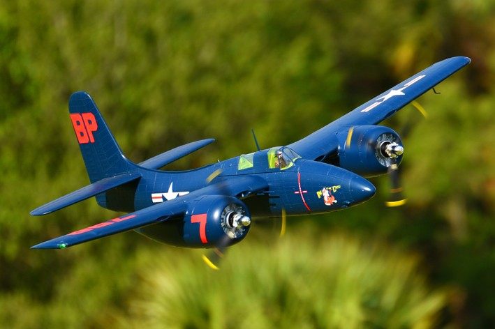 FMS 1700mm F7F Tigercat Blue PNP
