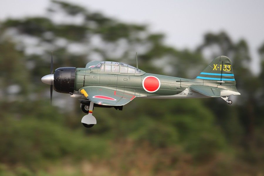 FMS 1400mm A6M3 Zero Green PNP