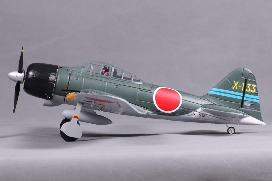 FMS 800mm Zero A6M3 V2 Airplane, PNP