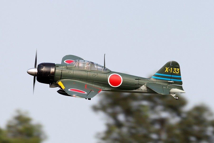FMS 1400mm A6M3 Zero Green PNP