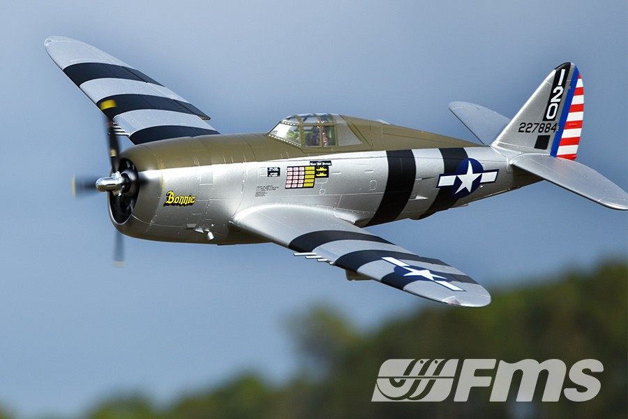 FMS 1500mm P-47 Thunderbolt Bonnie PNP w/o Reflex