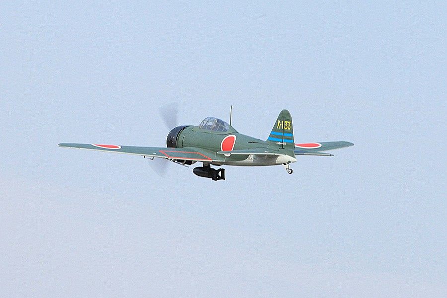 FMS 1400mm A6M3 Zero Green PNP